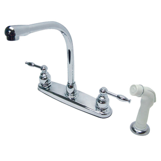 Knight Centerset Kitchen Faucet in Polished Chrome