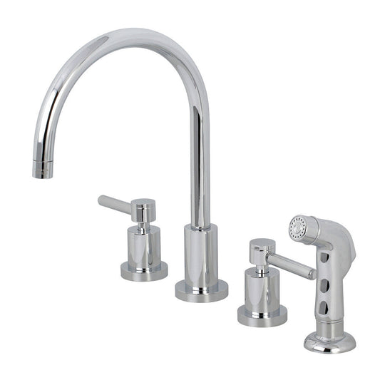 Concord Widespread Kitchen Faucet in Polished Chrome