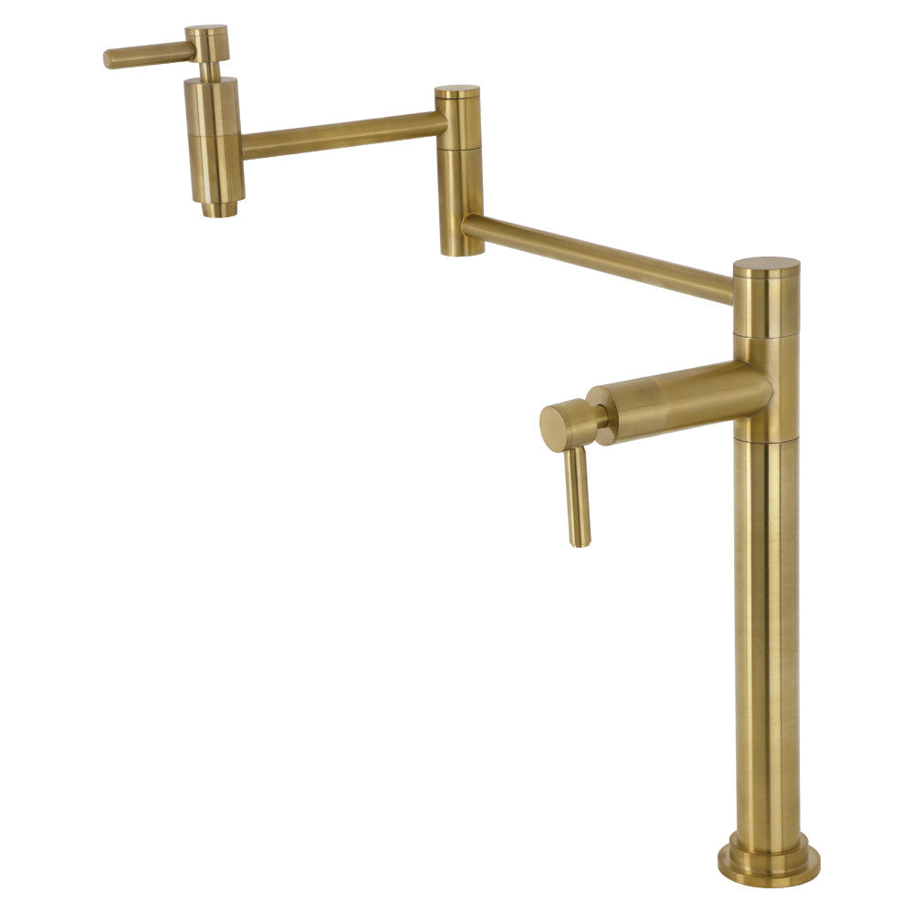 Concord Pot Filler Faucet in Brushed Brass