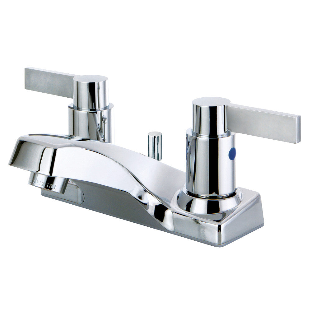NuvoFusion 4 Inch Centerset Bathroom Faucet in Polished Chrome