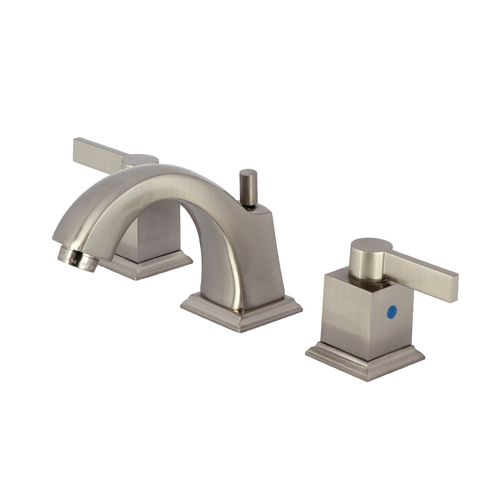 Meridian Widespread Bathroom Faucet in Brushed Nickel