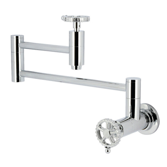 Fuller Pot Filler Faucet in Polished Chrome
