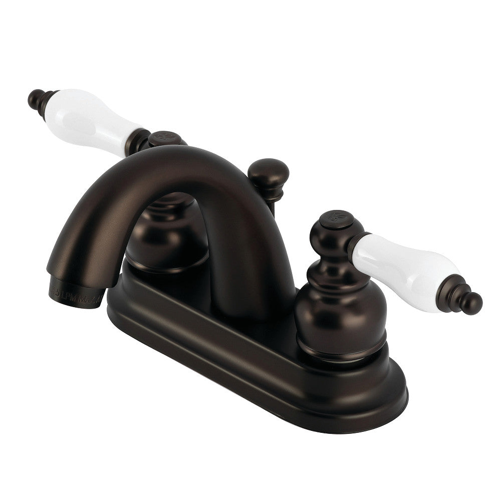 Restoration 4 Inch Centerset Bathroom Faucet in Oil Rubbed Bronze