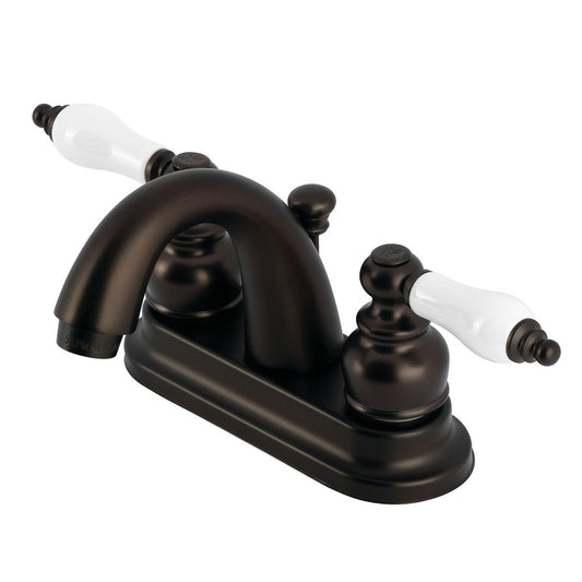 Restoration 4 Inch Centerset Bathroom Faucet in Oil Rubbed Bronze