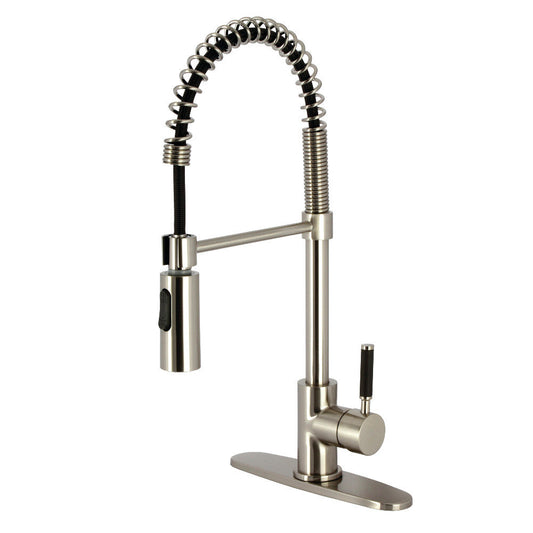 Kaiser Pre-Rinse Kitchen Faucet in Brushed Nickel