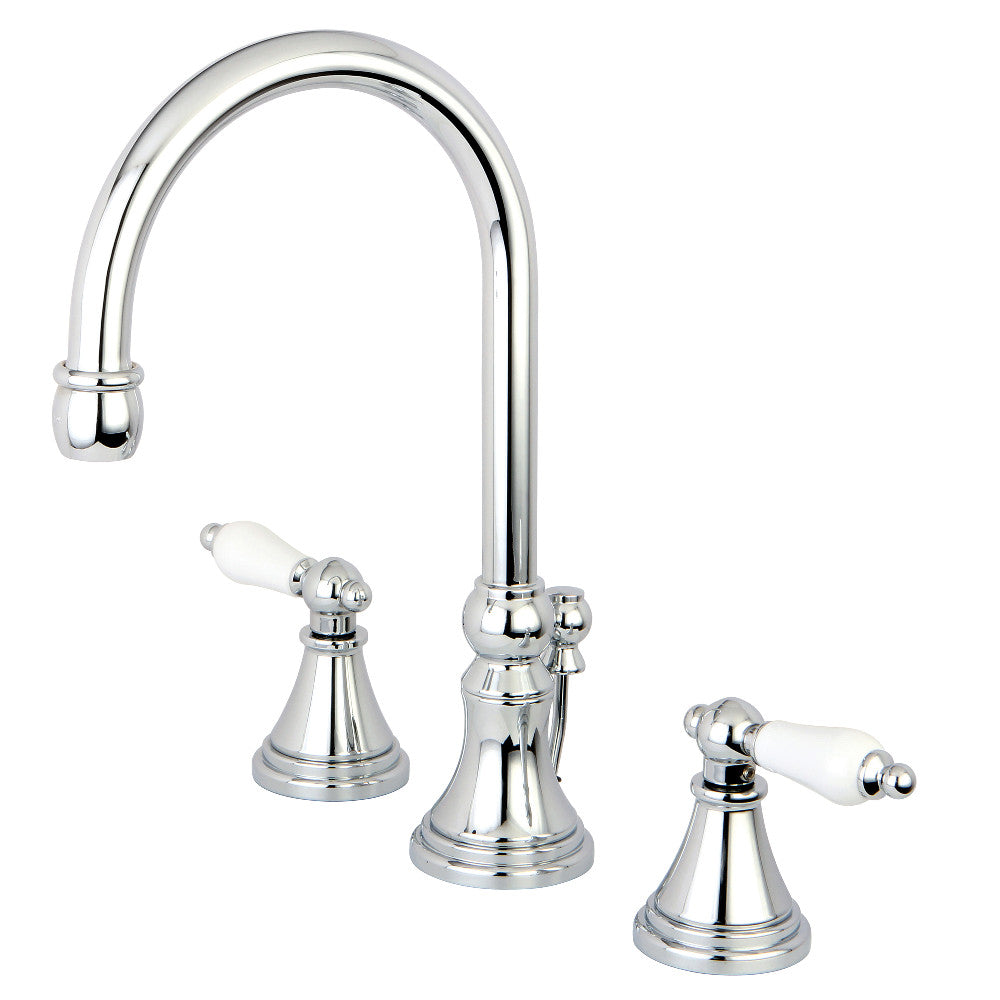Governor Widespread Bathroom Faucet in Polished Chrome