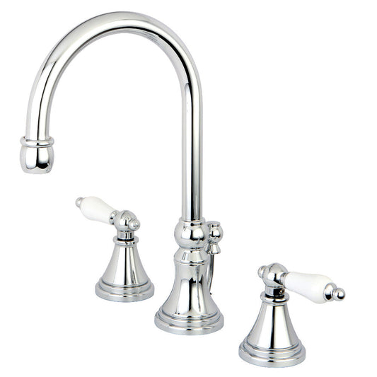 Governor Widespread Bathroom Faucet in Polished Chrome