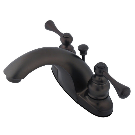 English Country 4 Inch Centerset Bathroom Faucet in Oil Rubbed Bronze