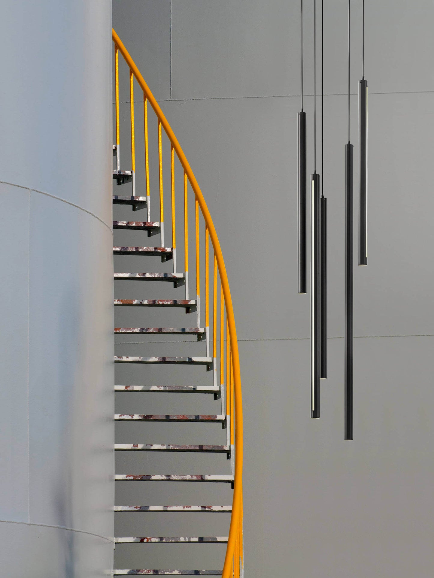 36 Inch CCT LED Duo-Light Cylinder Pendant