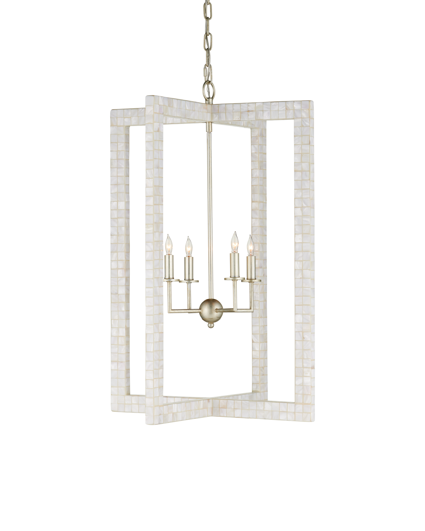 Arietta White Chandelier