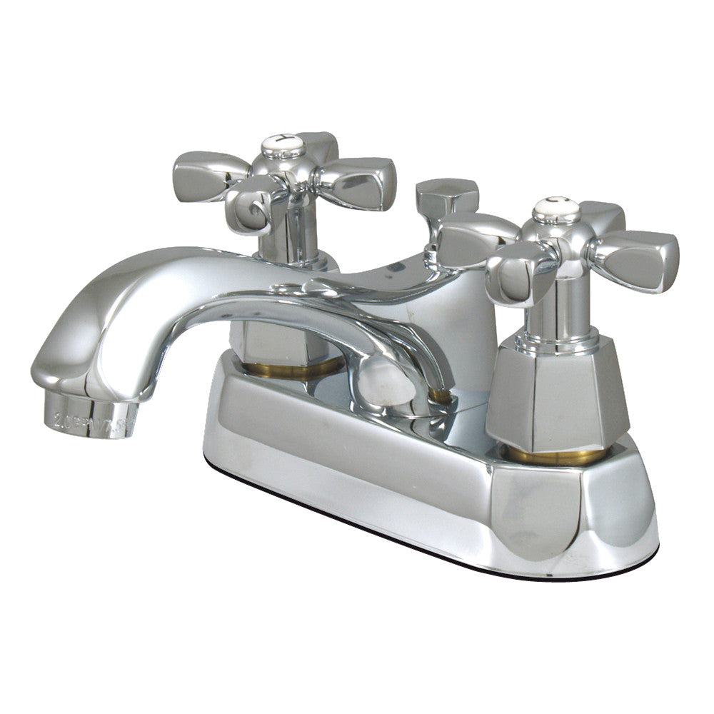 Metropolitan 4 Inch Centerset Bathroom Faucet in Polished Chrome