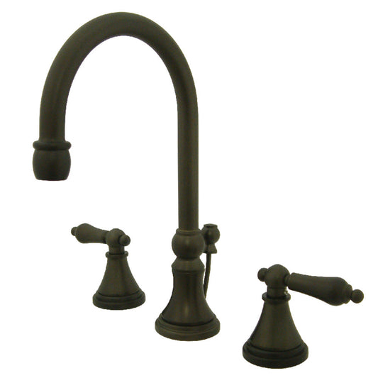 Governor Widespread Bathroom Faucet in Oil Rubbed Bronze