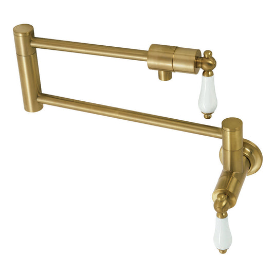 Metropolitan Pot Filler Faucet in Brushed Brass