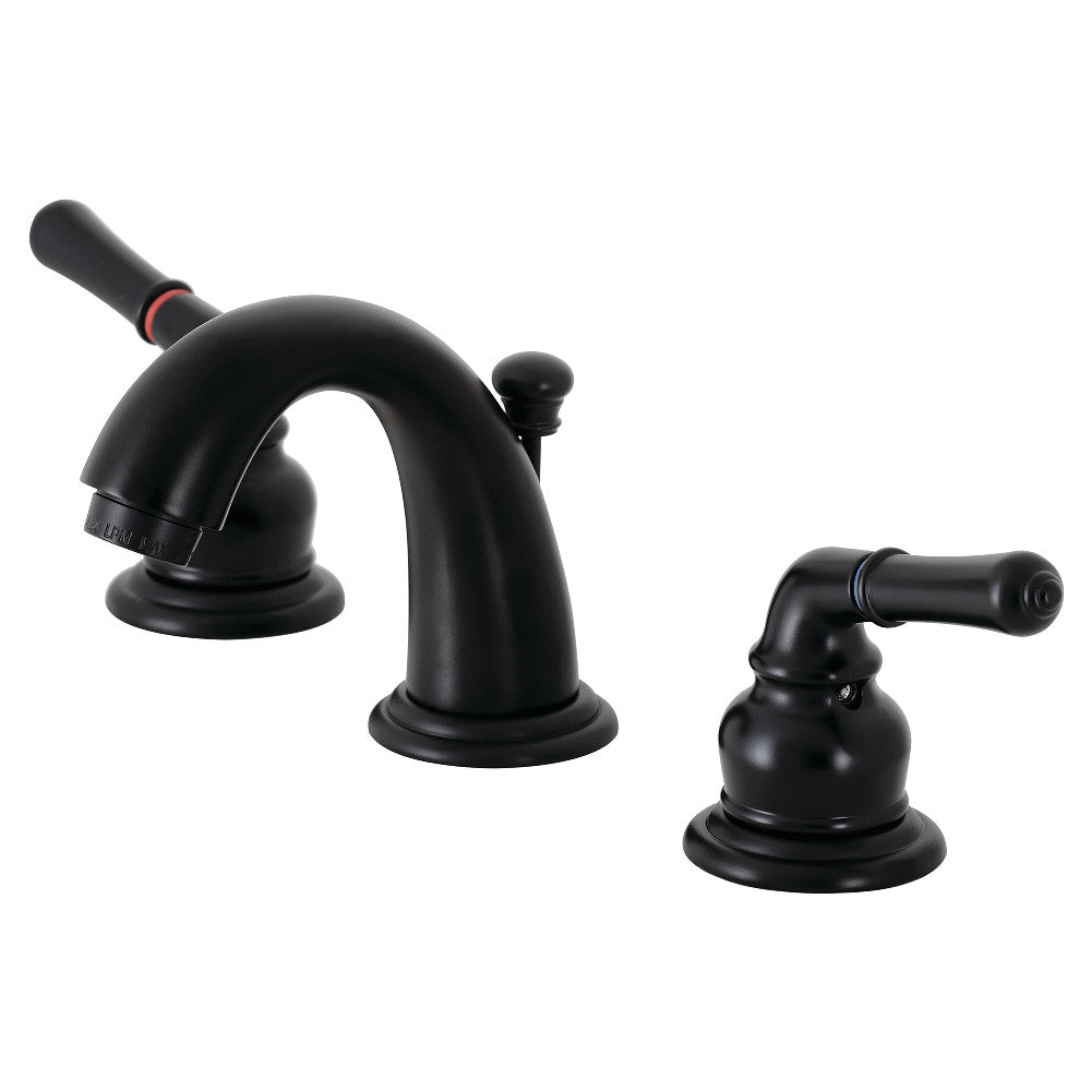 Magellan Widespread Bathroom Faucet in Matte Black