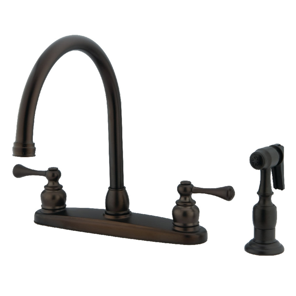 Vintage Centerset Kitchen Faucet in Oil Rubbed Bronze