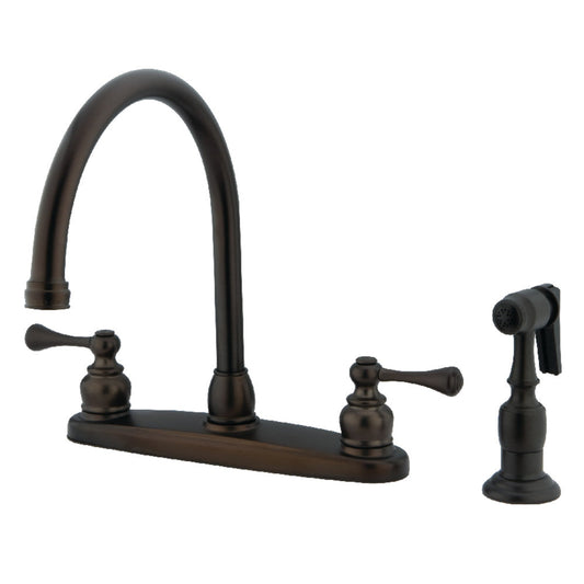 Vintage Centerset Kitchen Faucet in Oil Rubbed Bronze