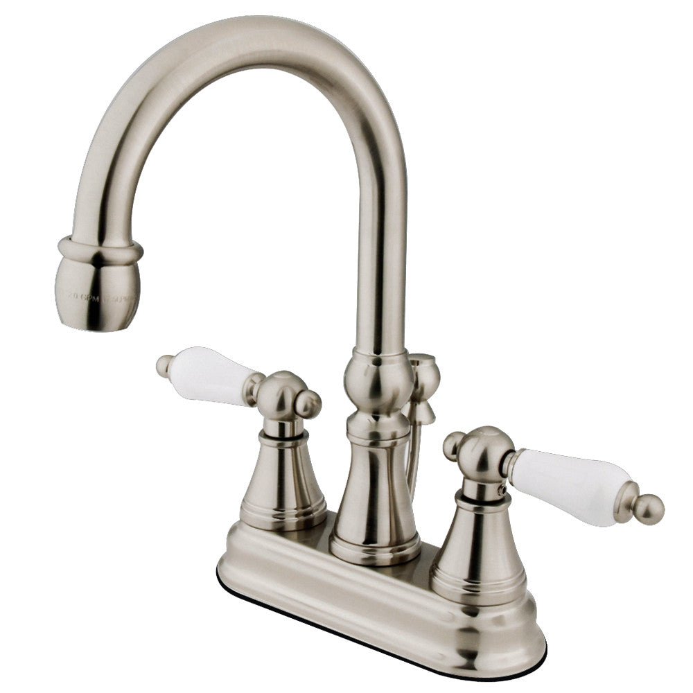 Governor 4 Inch Centerset Bathroom Faucet in Brushed Nickel