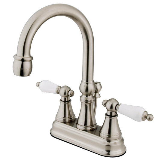 Governor 4 Inch Centerset Bathroom Faucet in Brushed Nickel