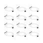 Kit of 12 - 4in Round LED Panel, White