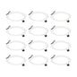 Kit of 12 - 6in Round LED Panel, White