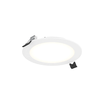 6" Round LED Panel, White