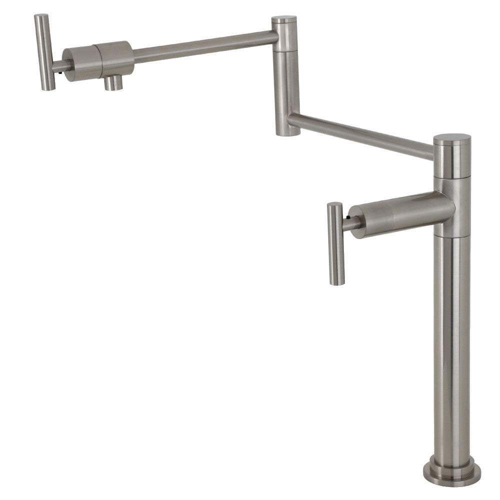 Manhattan Pot Filler Faucet in Brushed Nickel