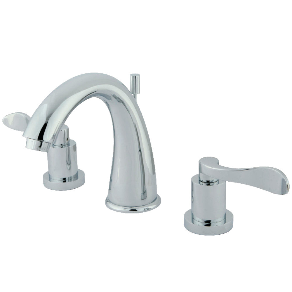 NuWave Widespread Bathroom Faucet in Polished Chrome
