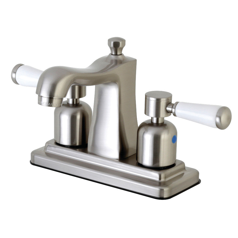 Paris 4 Inch Centerset Bathroom Faucet in Brushed Nickel
