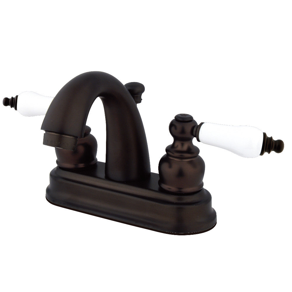 Restoration 4 Inch Centerset Bathroom Faucet in Oil Rubbed Bronze