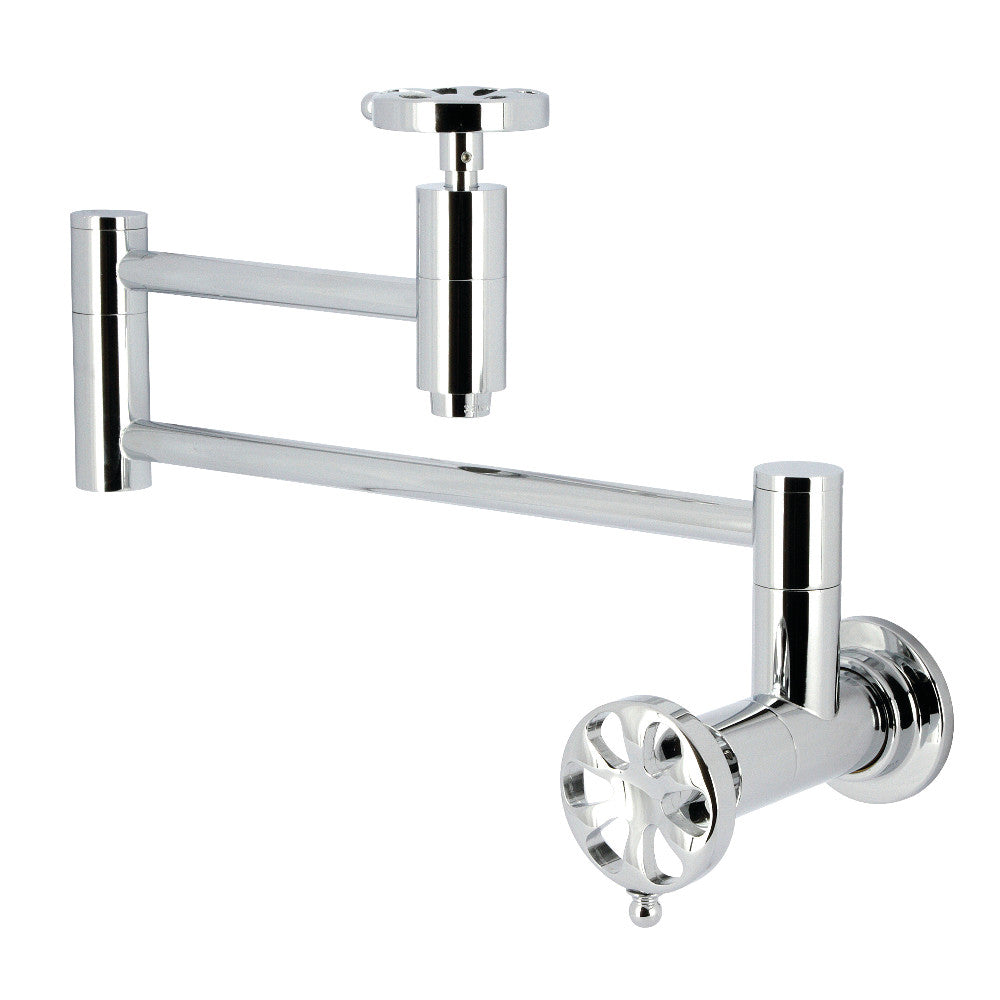 Belknap Pot Filler Faucet in Polished Chrome
