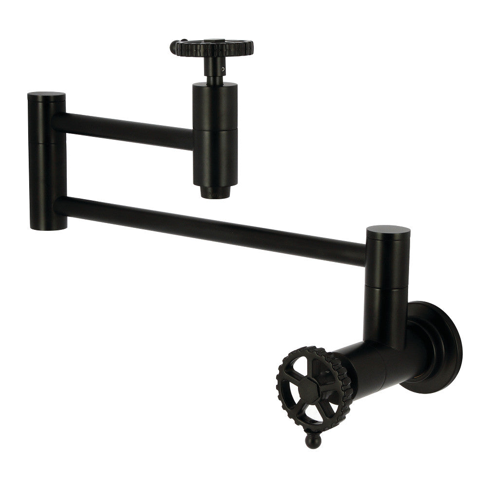 Fuller Pot Filler Faucet in Matte Black