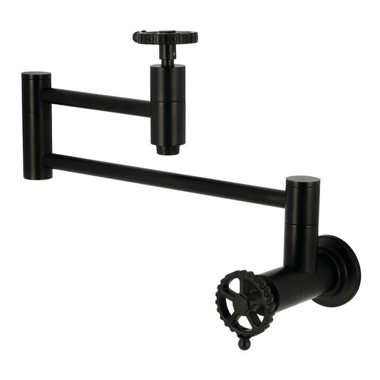 Fuller Pot Filler Faucet in Matte Black