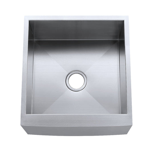 Denver 21 Inch Farmhouse Kitchen Sink in Brushed Stainless