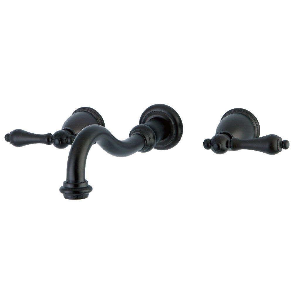Vintage Wall-Mount Bathroom Faucet in Oil Rubbed Bronze