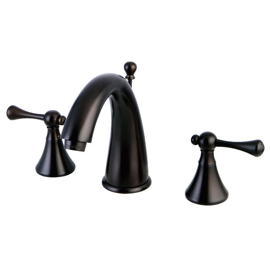 English Country Widespread Bathroom Faucet in Oil Rubbed Bronze