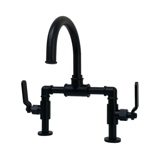 Whitaker Bridge Bathroom Faucet in Matte Black