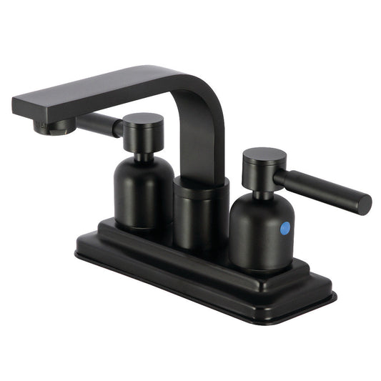 Concord 4 Inch Centerset Bathroom Faucet in Matte Black