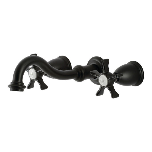 Hamilton Wall-Mount Bathroom Faucet in Matte Black