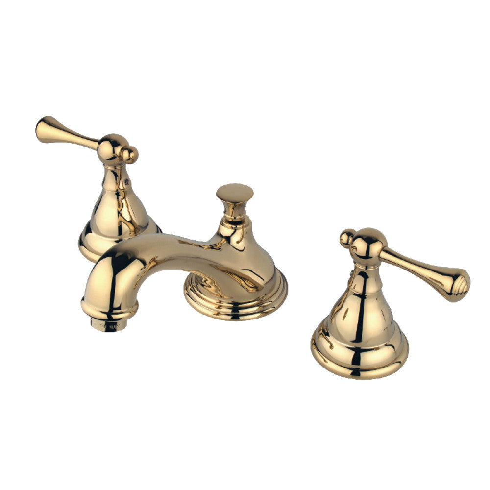Widespread Bathroom Faucet in Polished Brass