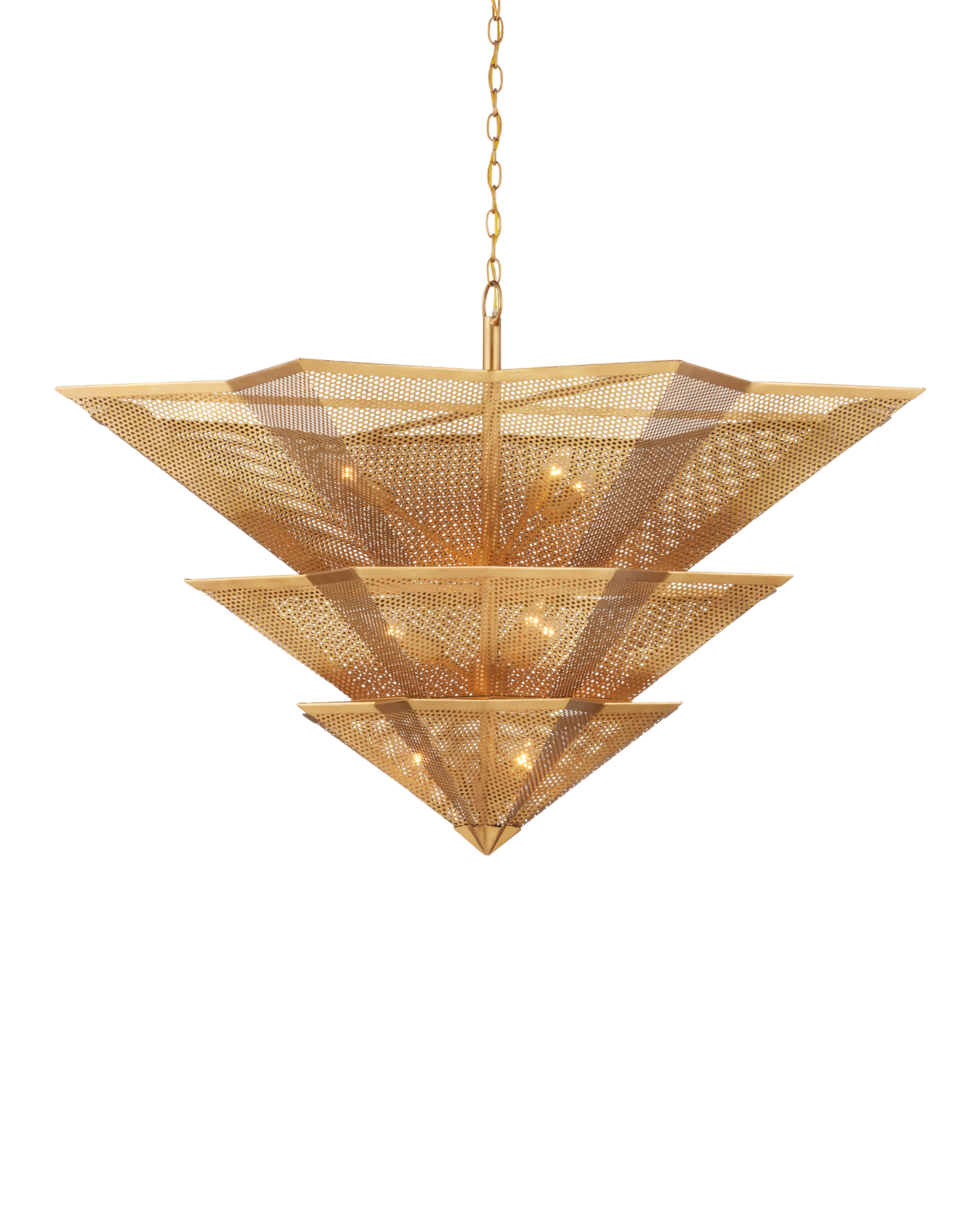 Hanway Gold Chandelier