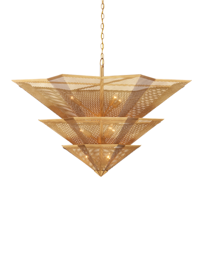 Hanway Gold Chandelier