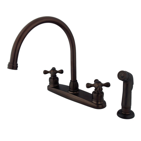 Vintage Centerset Kitchen Faucet in Oil Rubbed Bronze