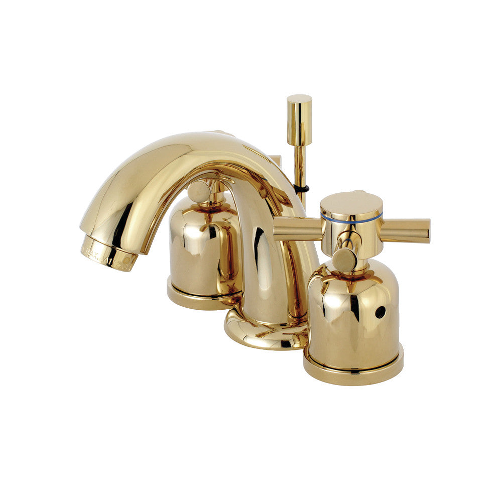 Concord Widespread Bathroom Faucet in Polished Brass