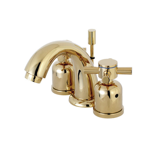 Concord Widespread Bathroom Faucet in Polished Brass