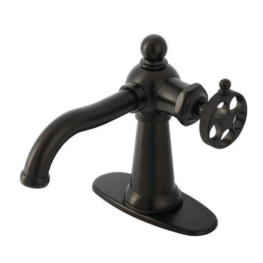 Wendell Single-Hole Bathroom Faucet in Oil Rubbed Bronze
