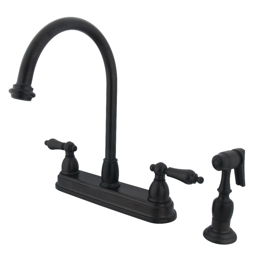 Restoration Centerset Kitchen Faucet in Oil Rubbed Bronze