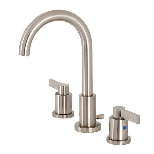 NuvoFusion Widespread Bathroom Faucet in Brushed Nickel