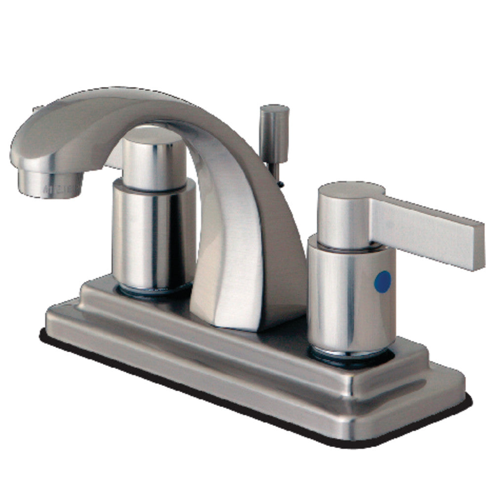 NuvoFusion 4 Inch Centerset Bathroom Faucet in Brushed Nickel