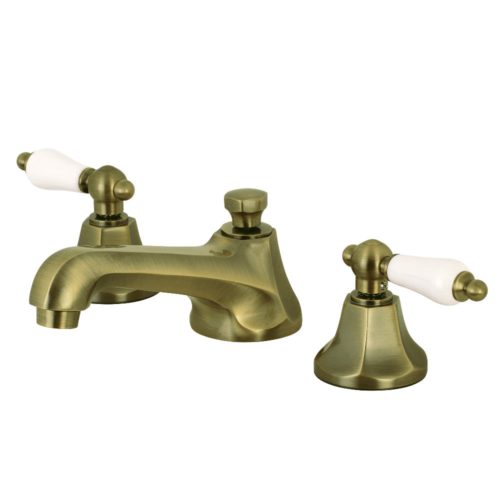Metropolitan Widespread Bathroom Faucet in Antique Brass