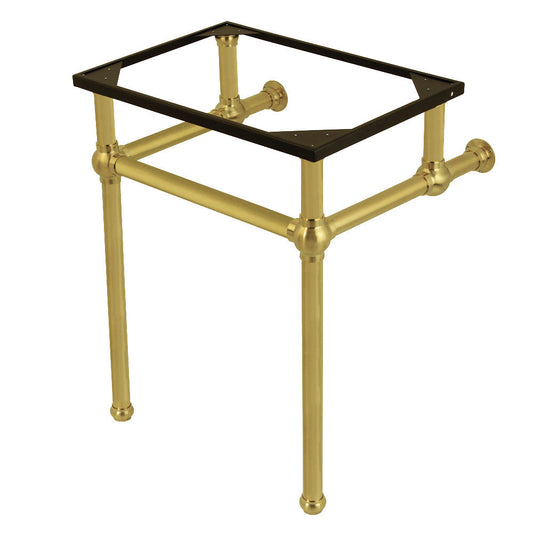 Templeton 24 Inch Console Sink in Brushed Brass